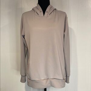 Mondetta Hoodie Pockets Cozy Feminine Balletcore Lavender Gray Size Medium